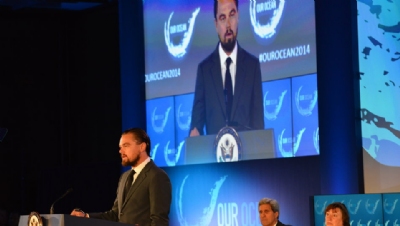 Video: DiCaprio and Obama on role of business and carbon tax in the climate 'battle against time'