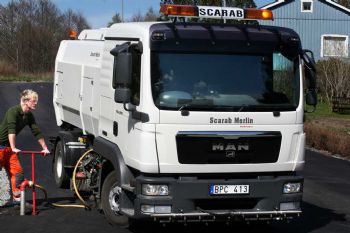 Scarab Merlin Road Sweeper