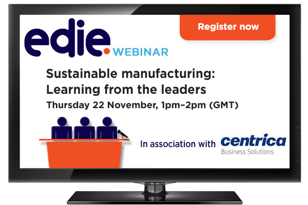Webinar: Sustainable manufacturing: Learning from the leaders