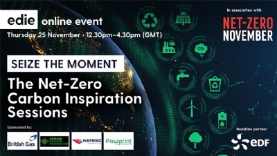 Taking place TODAY: edie's online Net-Zero Carbon Inspiration Sessions - Vimarsana News
